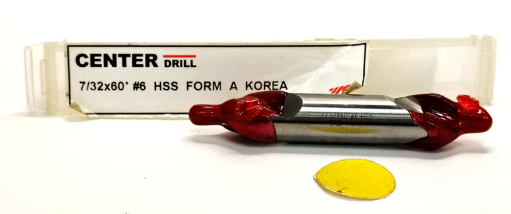 YG-1 7/32" X 60° 2 FLUTE DOUBLE ENDED SPOTTING DRILL BIT 3" OAL HSS