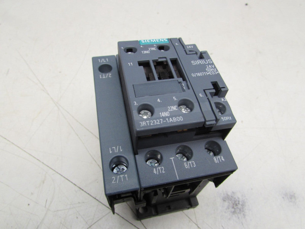 SIEMENS SIRIUS 3RT2327-1AB00 24V 50HZ CONTACTOR XLNT USED TAKEOUT M/O!!