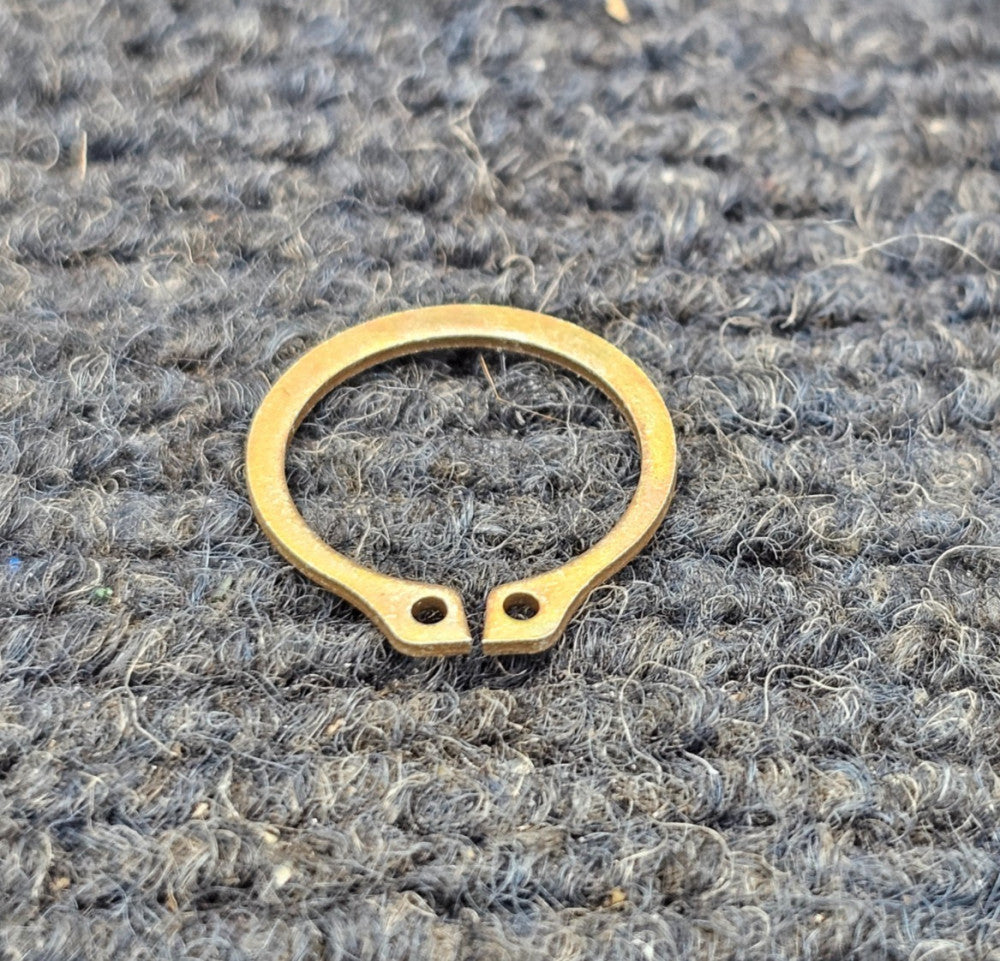 (QTY 1000) ROTOR CLIP SH62ST ZD: External Retaining Ring Steel Zinc Finish