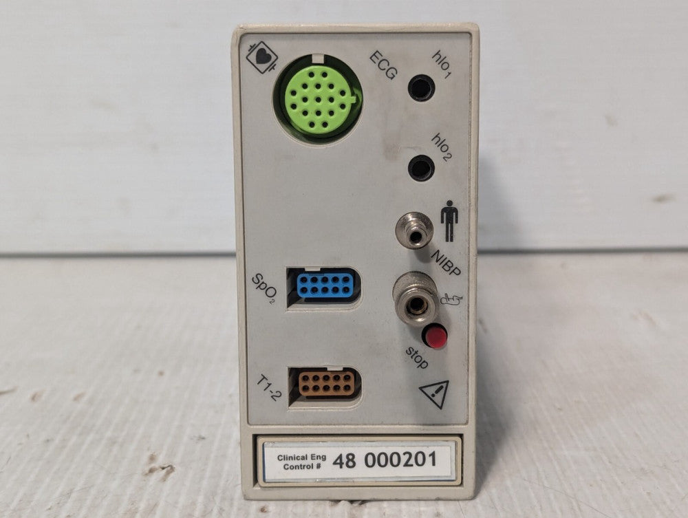 Spacelabs 90496 Multi Parameter Module ECG SpO2 T1-2 
