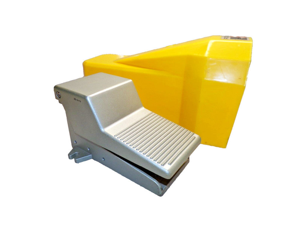 NEW ROSS 25-H-Q PNEUMATIC FOOT PEDAL OPERATOR WITH GUARD 