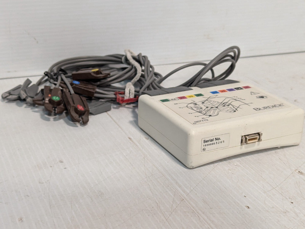 Burdick 007772 Quest Acquisition Module/Patient Module Kit with Leads -Free Ship