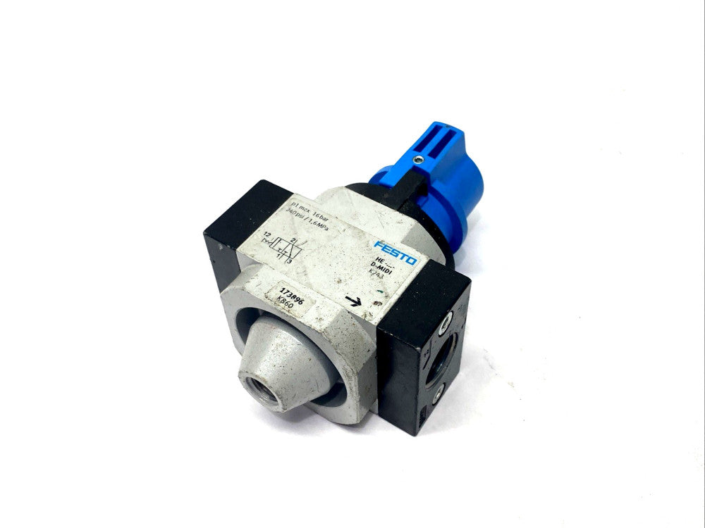 Festo HE-1/2-D-MIDI-NPT Pneumatic On/Off Valve
