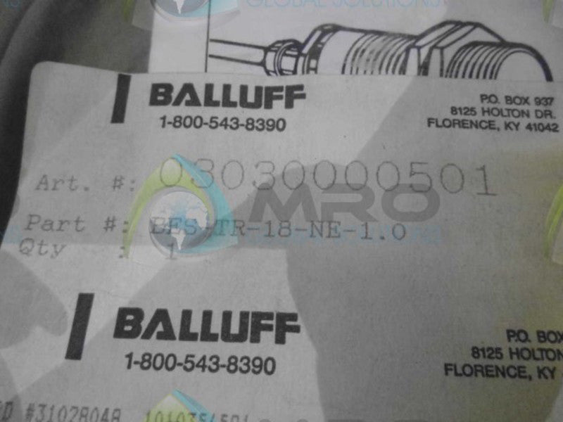 BALLUFF BES-TR-18-NE-1.0 SENSOR NSMP