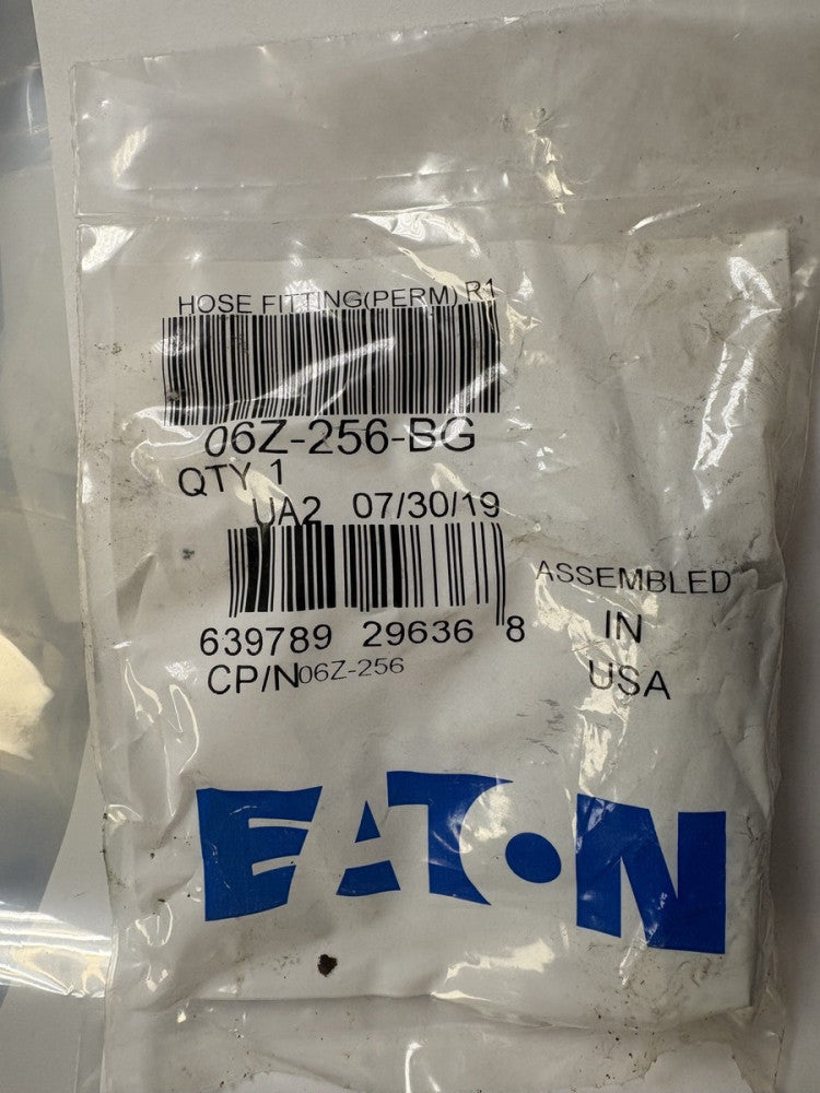GENUINE EATON HOSE FITTING FEMALE 06Z-256-BG *FREE SHIPPING*