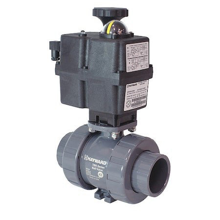 Hayward Flow Control Ecptbh215stv Ball Valve, Actuated, Electric, On/Off,