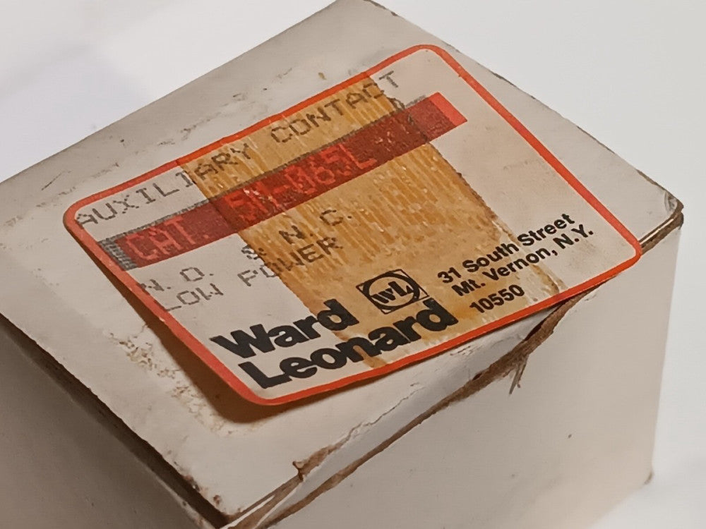 Ward Leonard 5M-065L Auxiliary Contact Kit for N.O & N.C. Low Power in orig. box