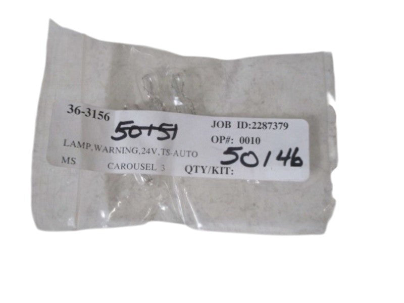 LOT OF 4 36-3156 LAMP NSNP IN A BAG