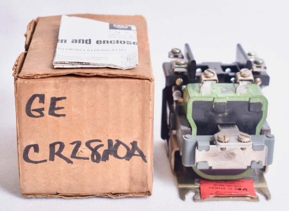 GE General Electric Machine Tool Relay CR2811-A210 CR2810A