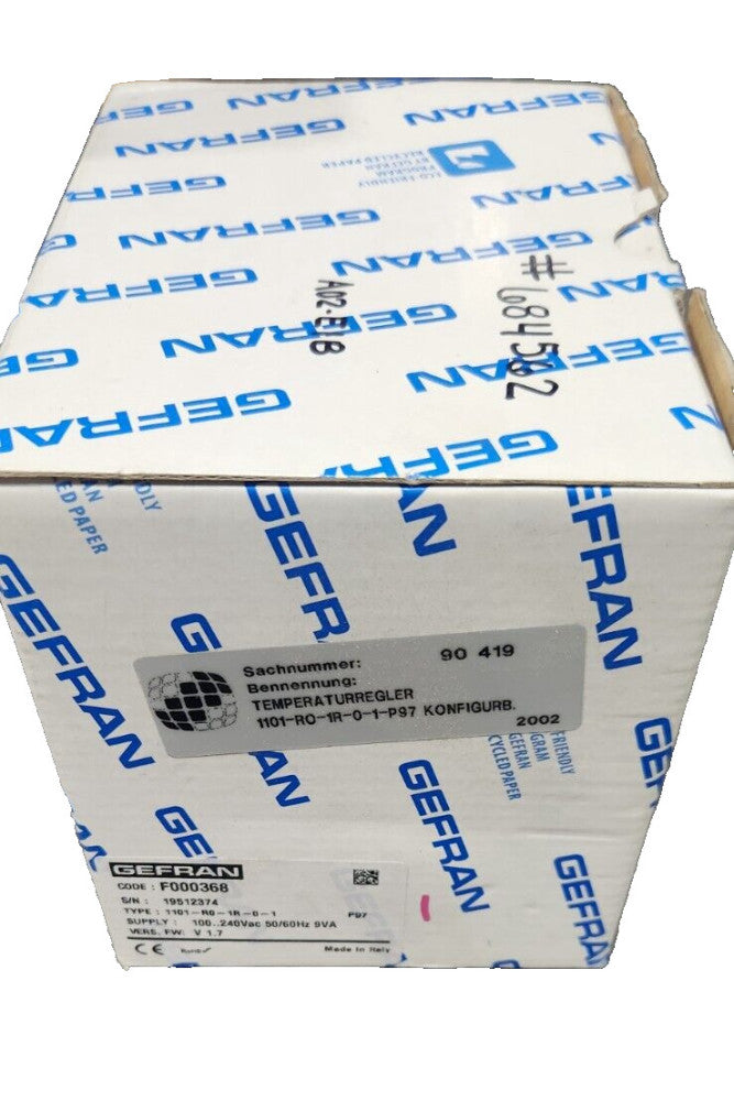 NEW GEFRAN 1101-R0-1R-0-1 P97 Temperature Controller 120-240VAC/DC F000368
