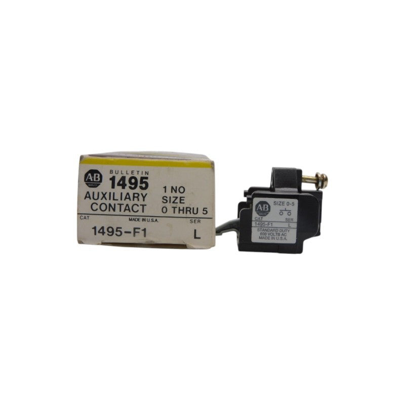 ALLEN BRADLEY 1495-F1 SER. L 600VAC (BK/YL) NSMP