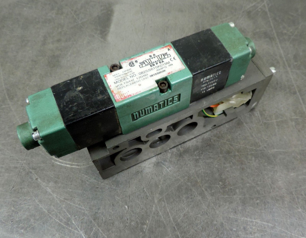 Numatics 082SS615K019M Valve  120 V 150 PSI