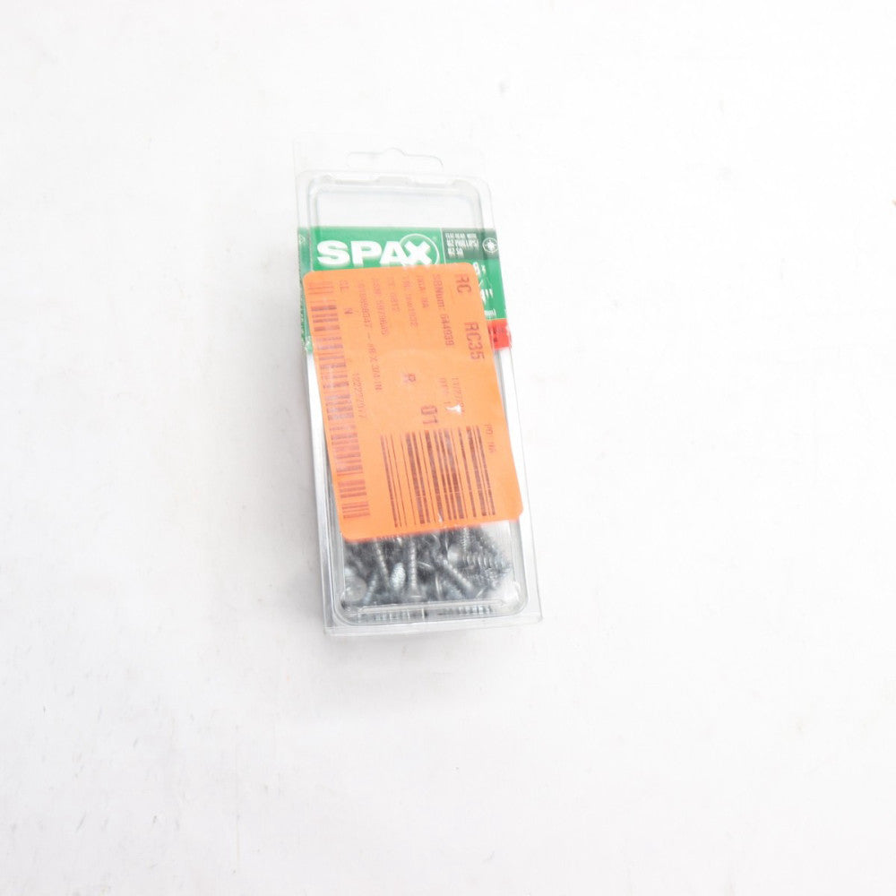 (50-Pk) Spax Phillips Square Unidrive Interior Flat Head Wood Screws #8 x 3/4"