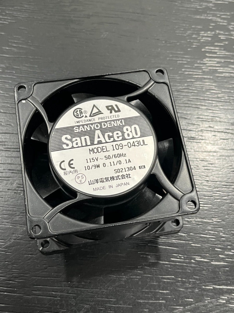 New Sanyo Denki 109-043UL san ace 80 80mm 115V Fan