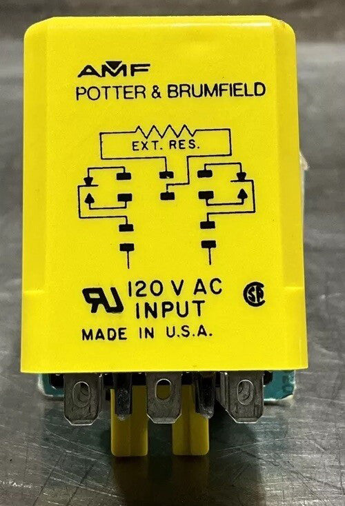 Potter & Brumfield CUF-42-70120 AMF Time Delay Relay CUF4270120, NOS Surplus