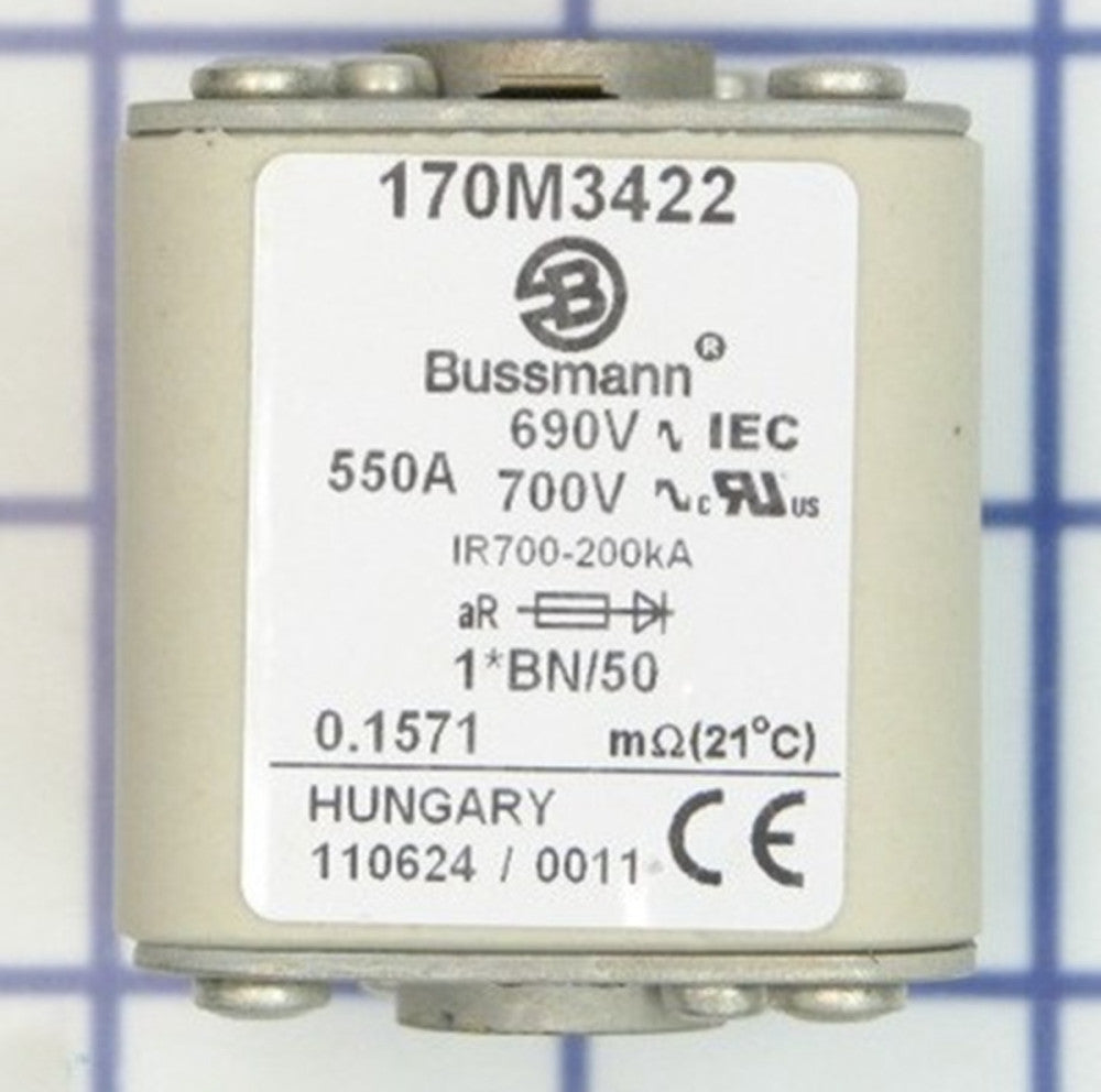 One Brand New Bussmann 170M3422 Fuse 550-AMP