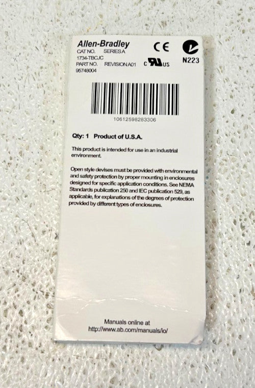 Allen-Bradley 1734-TBCJC SER A Terminal Base 95748004