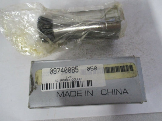 (230-4108) 1/8" x 3.28" OAL 0.0005 Inch TIR 5C Steel Round Collet 