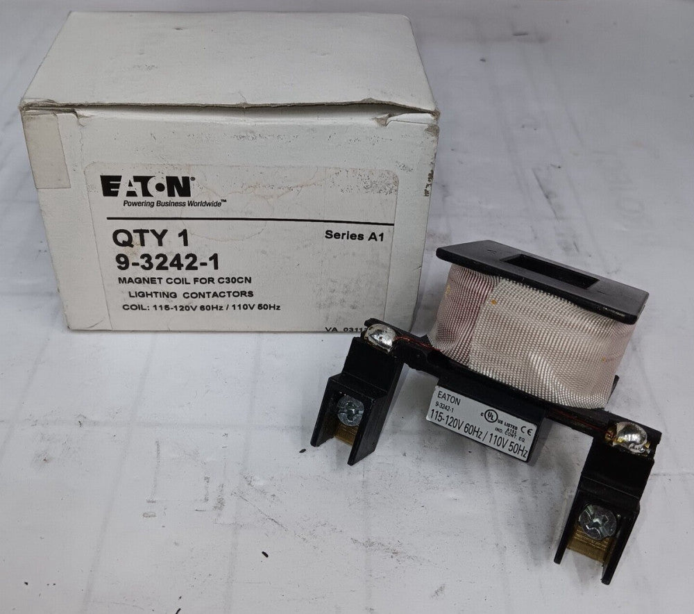 NEW EATON 120V MAGNET COIL FOR C30CN LIGHTING CONTACTOR 9-3242-1