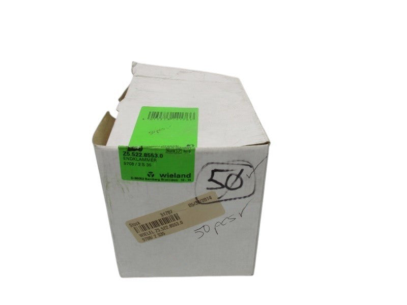 WIELAND Z5.522.8553.0 END BRACKET 9708/2S35 (IN BOX)  NSNP