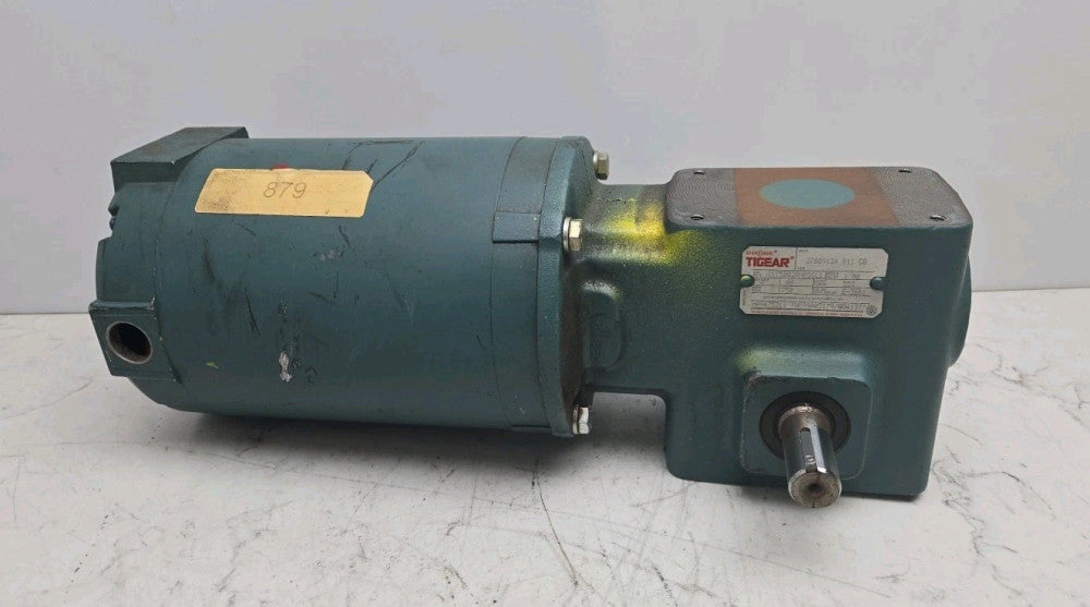 Reliance P56X1531S 1Hp Motor 3Ph 1750Rpm Dodge MR94753L1 Gear Reducer 20:1 Ratio