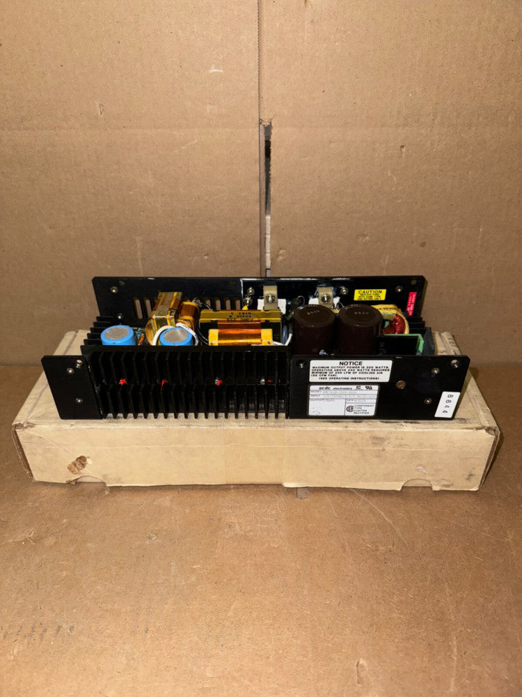 ACDC ELECTRONICS RMC301B-2000-0000 POWER SUPPLY, 115/230-VAC, NEW-OPEN BOX!