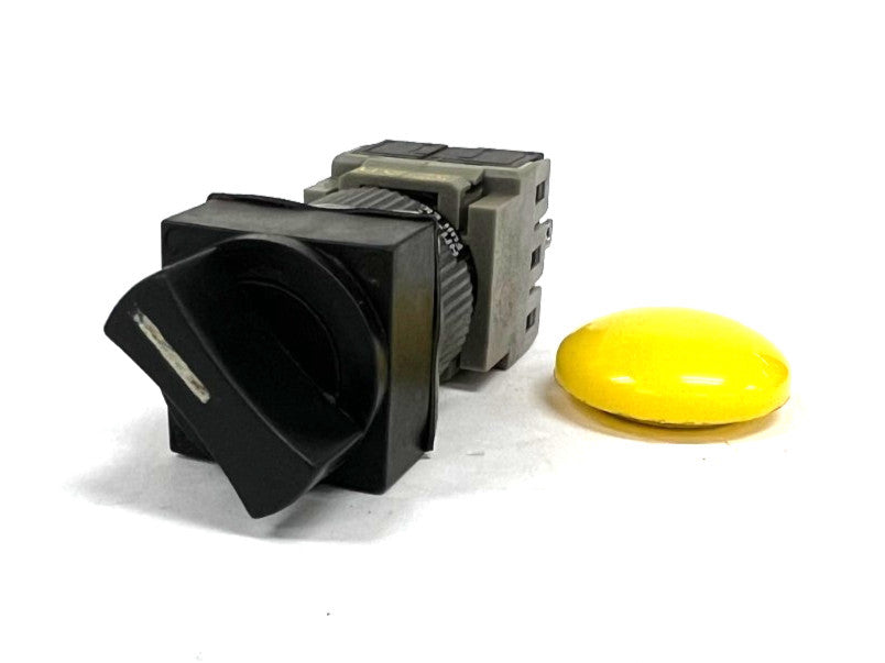 FUJI ELECTRIC AH165-SP2 SELECTOR SWITCH 2NO/2NC 250 AC/DC