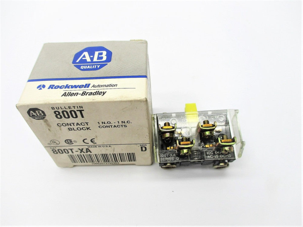 ALLEN BRADLEY 800T-XA SER. D (GY/BL) NSMP