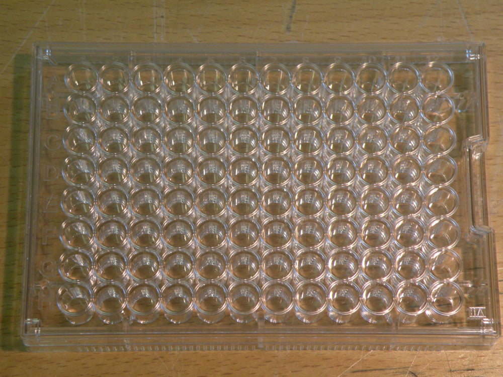 (37) Costar 96 Well Cell Culture Cluster Lid & Alphanumeric Position Identifiers