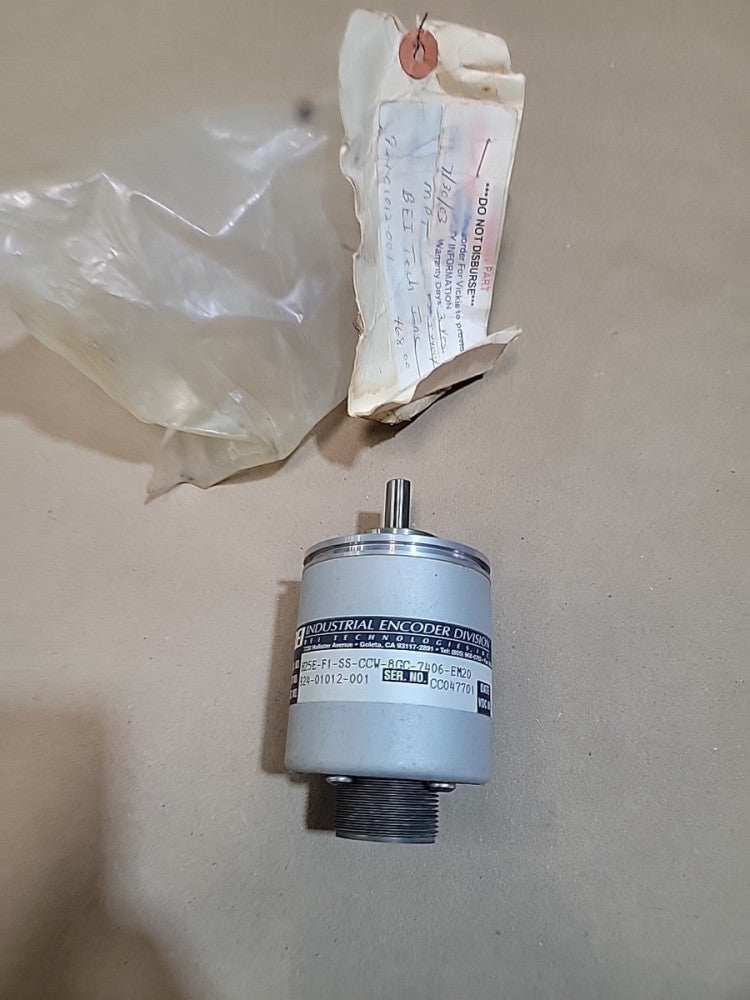 BEI H25E-F1-SS-CCW-8GC-7406-EM20 ENCODER