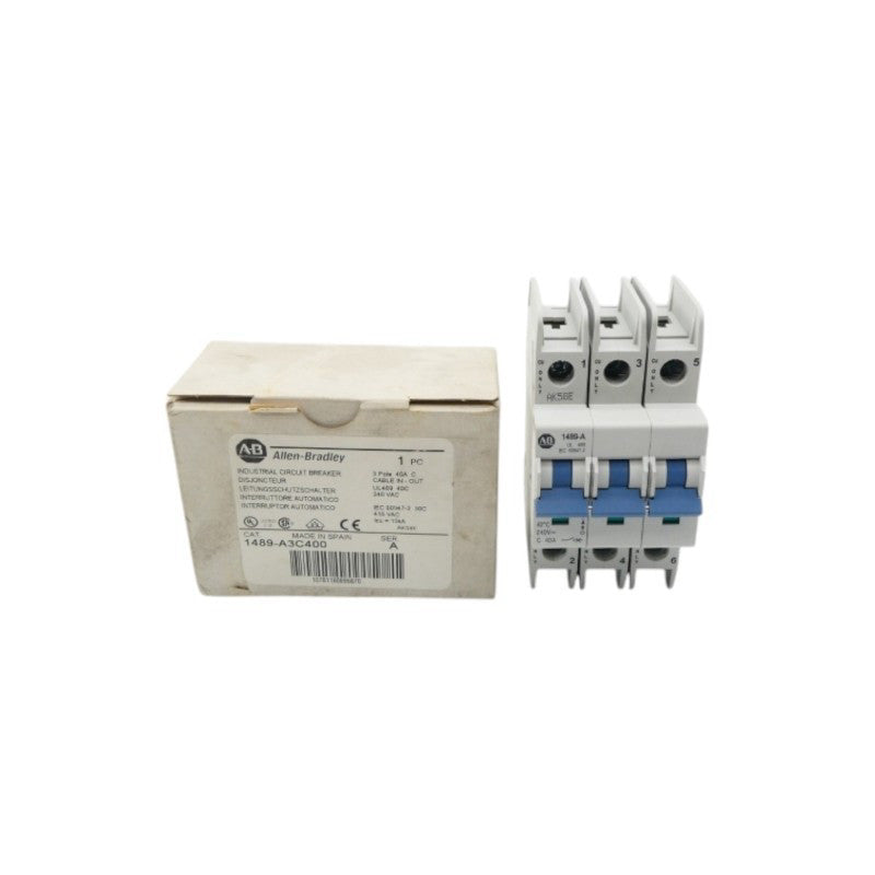 ALLEN BRADLEY 1489-A3C400 SER. A 240V (WH) NSMP