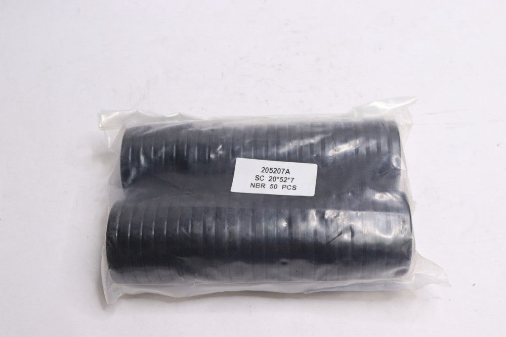 (50-Pk) DDS Shaft Seal Nitrile Rubber 20mm x 52mm x 7mm 205207TC