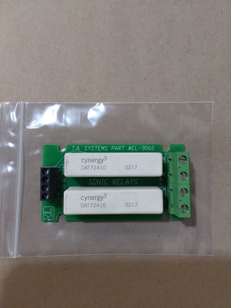 TA Systems EL-9060 Relay Board EL9060 Cynergy3 DAT72410