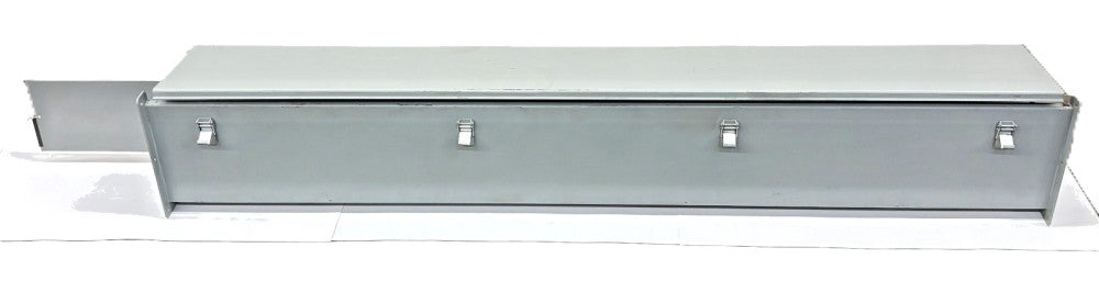 HOFFMAN F88L60 STRAIGHT SECTION 8X8X60 W/BARRIER DIVIDER WIREWAY F88BK60
