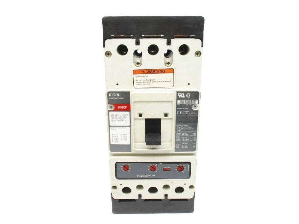 EATON HMCP400X5C 1492D95G31 600VAC 400A NSNP