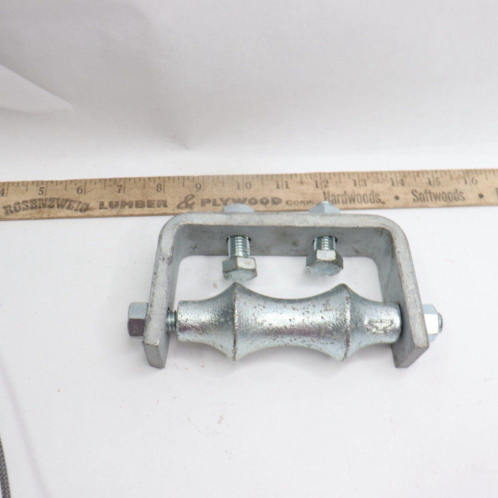 Pipe Roller Chair for Horizontal Applications Galvanized 3"