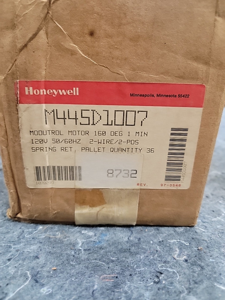 Honeywell M445D1007 Modutrol Motor 120V
