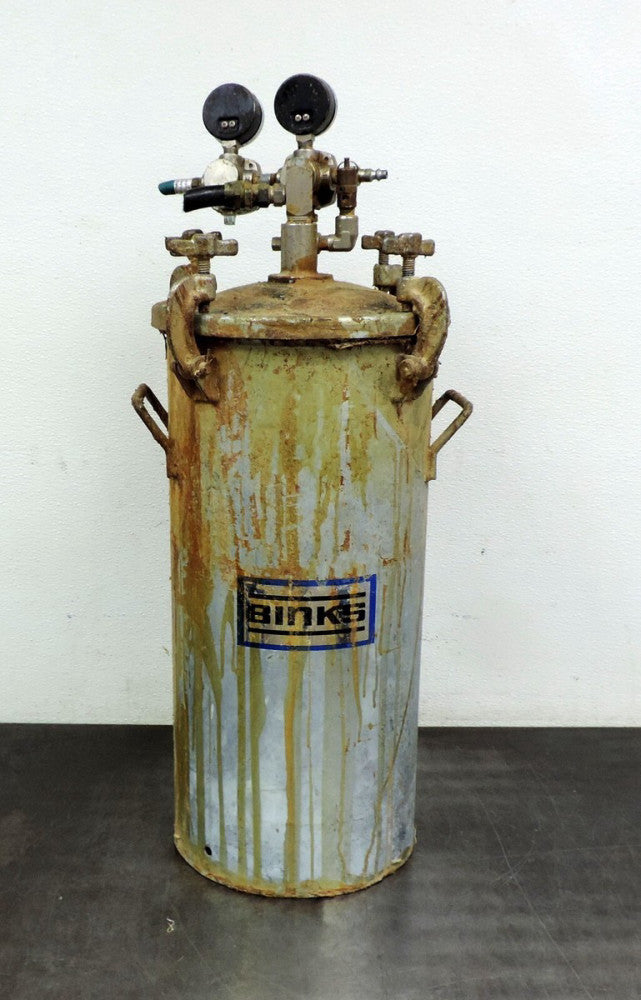 Binks 83-5682 Pressure Tank 80 PSIG Paint,Glue, Pressure Tank