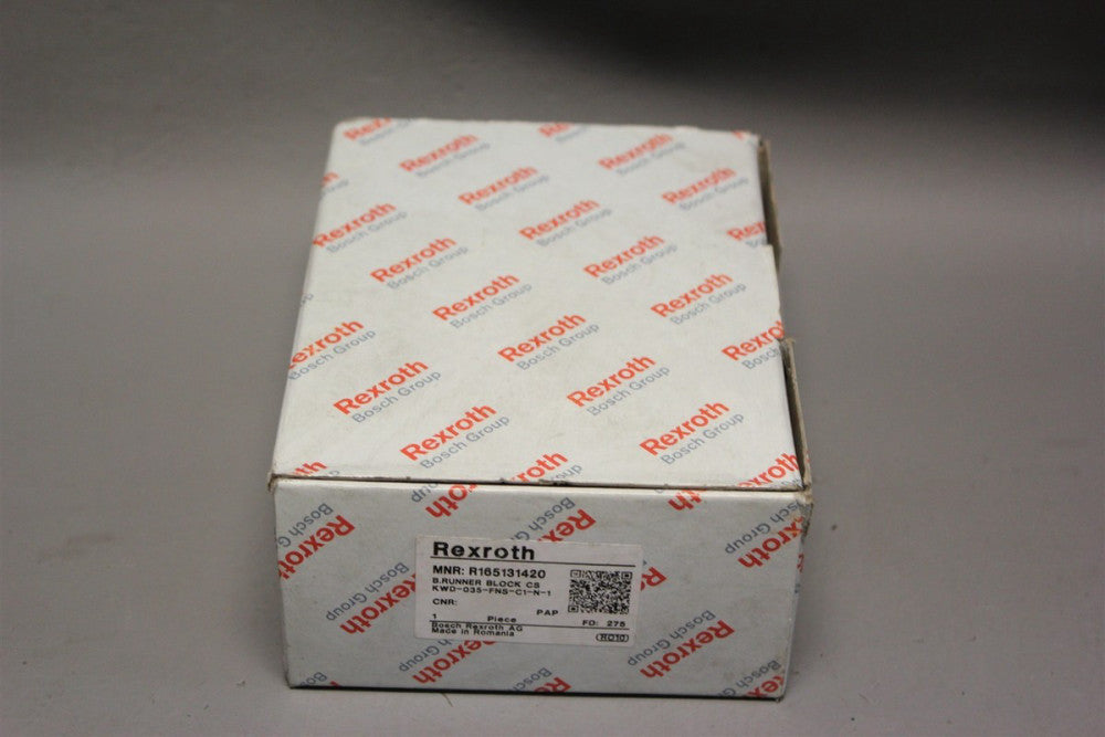 NEW REXROTH B RUNNER BLOCK KWD-035-FNS-C1-N-1 R165131420
