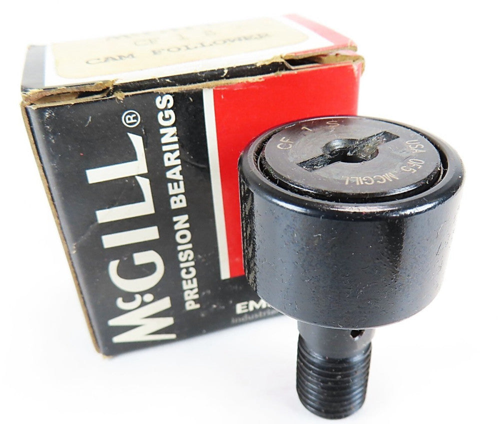 McGill CF 1 S Cam Follower 1.00" Dia x .625" W x .4375" Stud NEW IN BOX