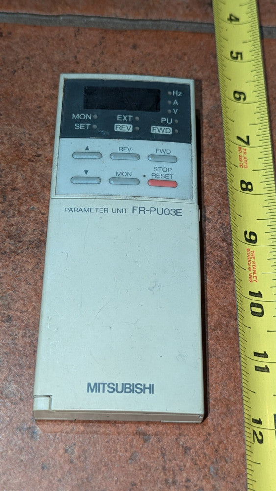 Mitsubishi FR-PU03E Inverter Operator Panel Keypad