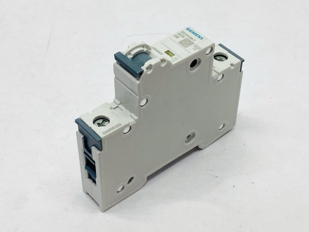 Siemens 5SY4106-7 Miniature Circuit Breaker 1-Pole 6A 230/400V