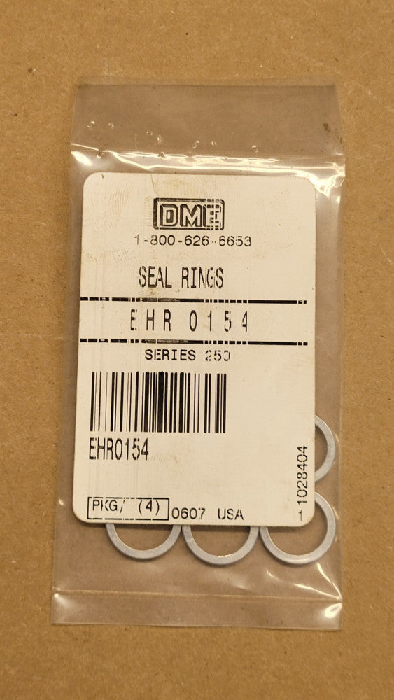 NOS Pack of 4 DME Seal Rings EHR 0154