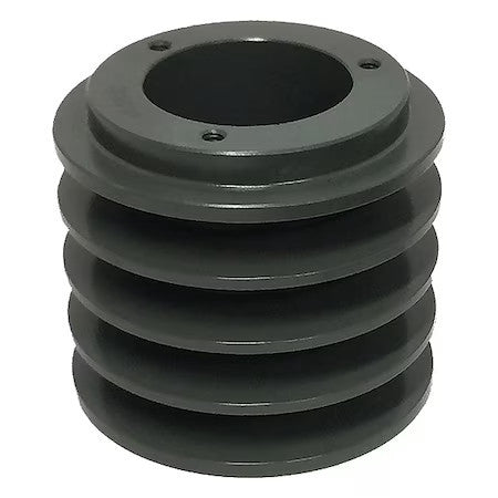 Zoro Select 4B36sd V-Belt Sheave,5.8 Lb,Cast Iron