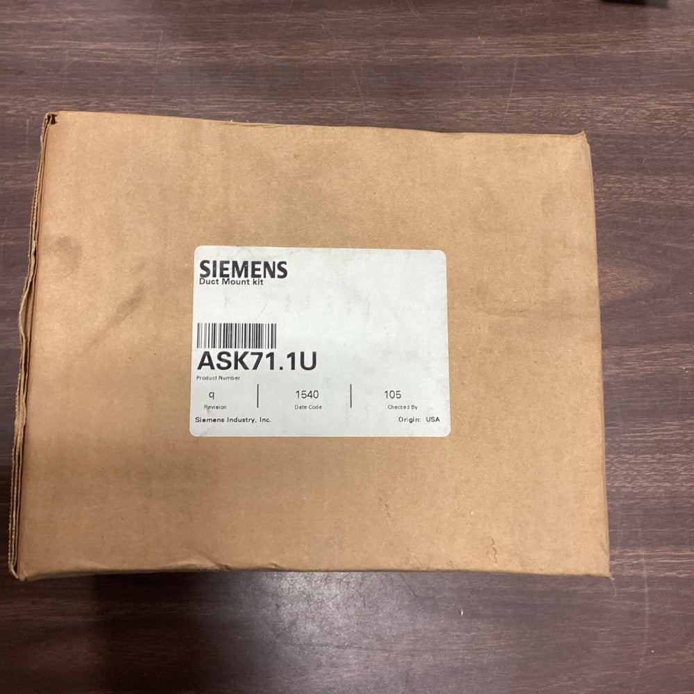 Siemens ASK71.1U DUCT MOUNT KIT