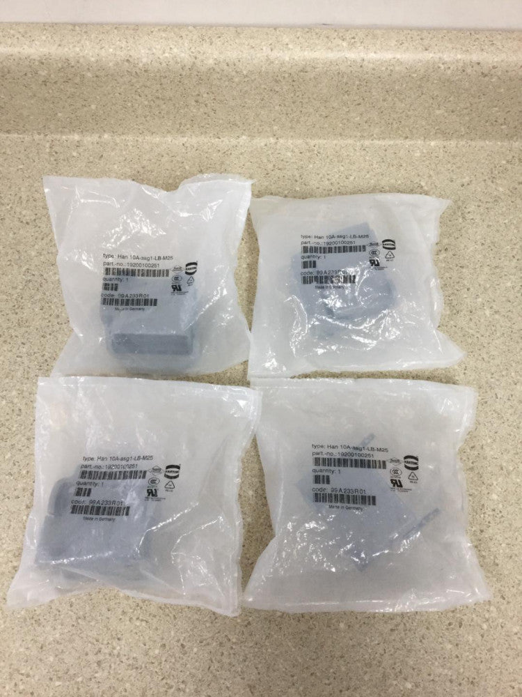 HARTING 19200100251 *NEW LOT OF 4