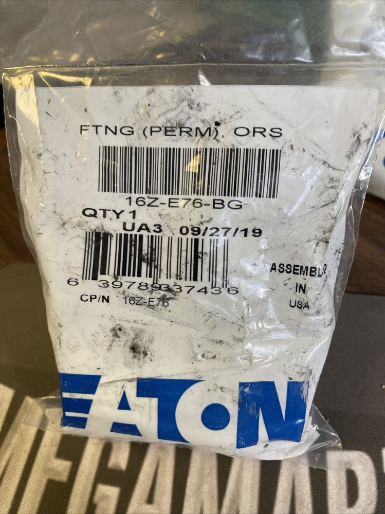BRAND NEW 16Z-E76-BG - Eaton Weatherhead Z Series Crimp Hose Fitting