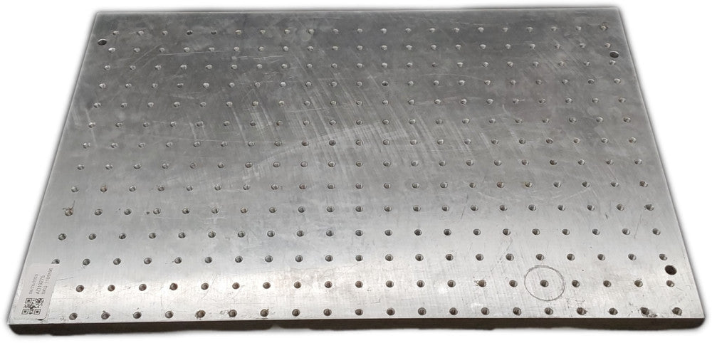22x14.5" Steel Base Plate w/1x1" Mounting Grid 
