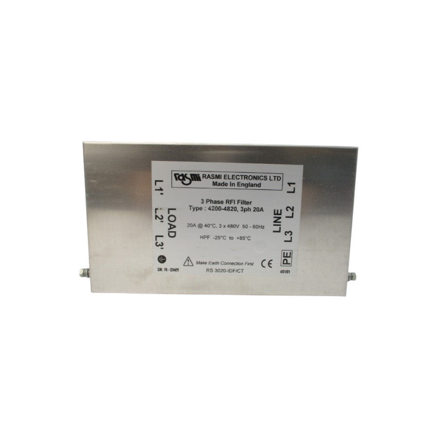 RASMI ELECTRONICS 4200-4820 480V 20A UNMP