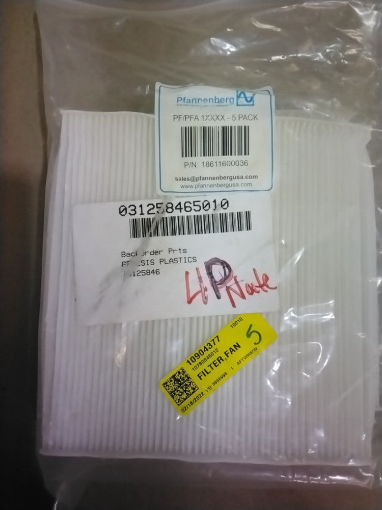 PFANNENBERG 5 Pack PF/PFA 4XXXX 18611600036 (BRAND NEW)